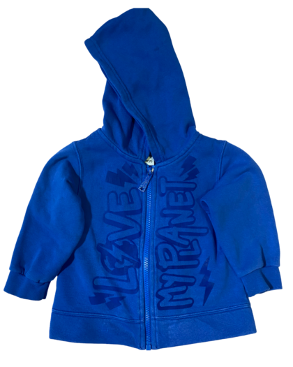 Buzo Canguro Grisino 12-18 meses