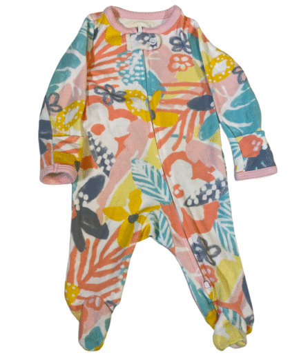 Enterito Carters Recién Nacido con pies motivo flores