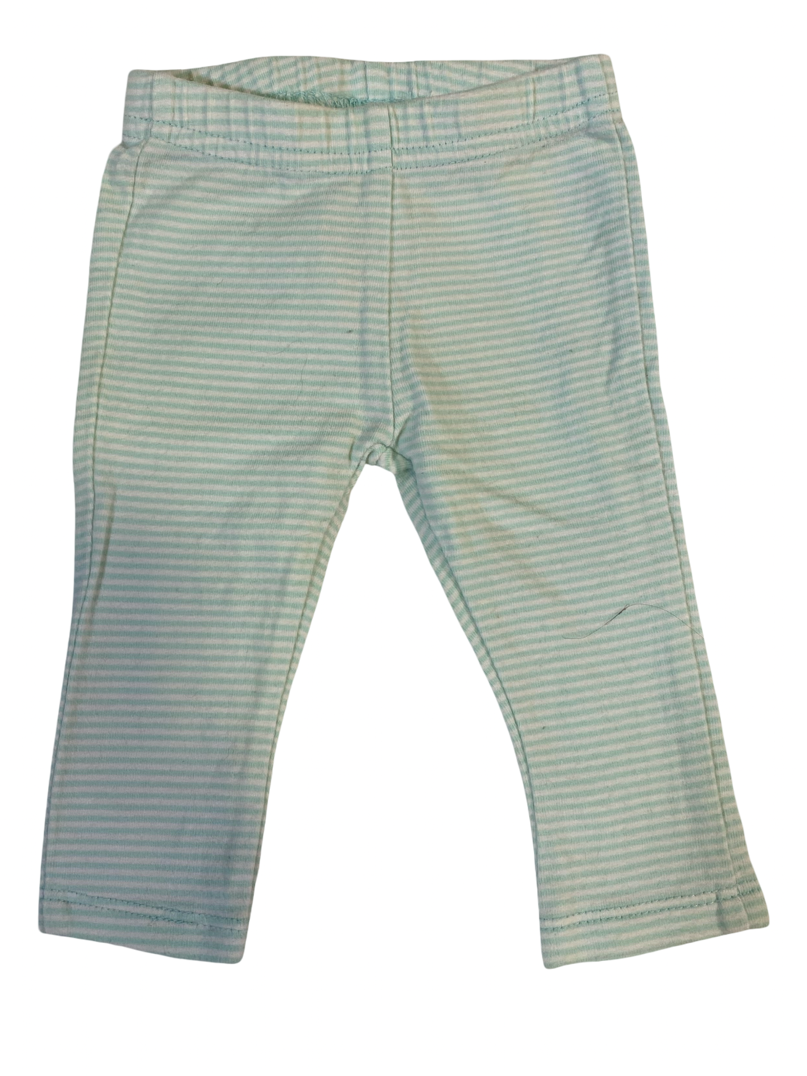 Calza Carters Recién Nacido verde rayas